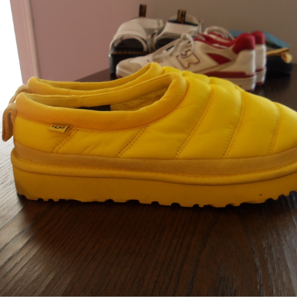 UGG Yellow Quilted Slip-Ons - Picture 6 of 6
